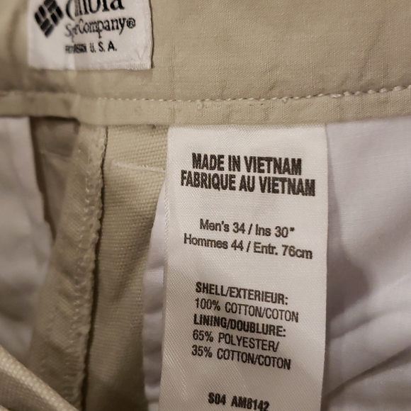 NWT Columbia ROC Utility Pants 34/30 - Picture 9 of 10